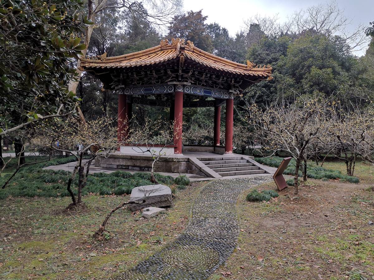 梅花山 · 山顶凉亭
