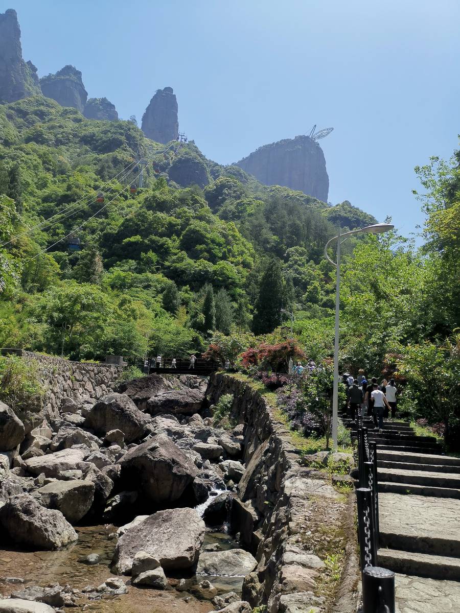 神仙居 · 石阶登山道