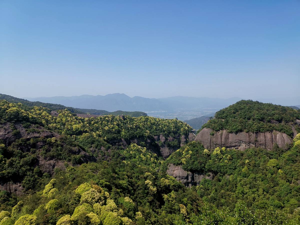 神仙居 · 山顶平台全景
