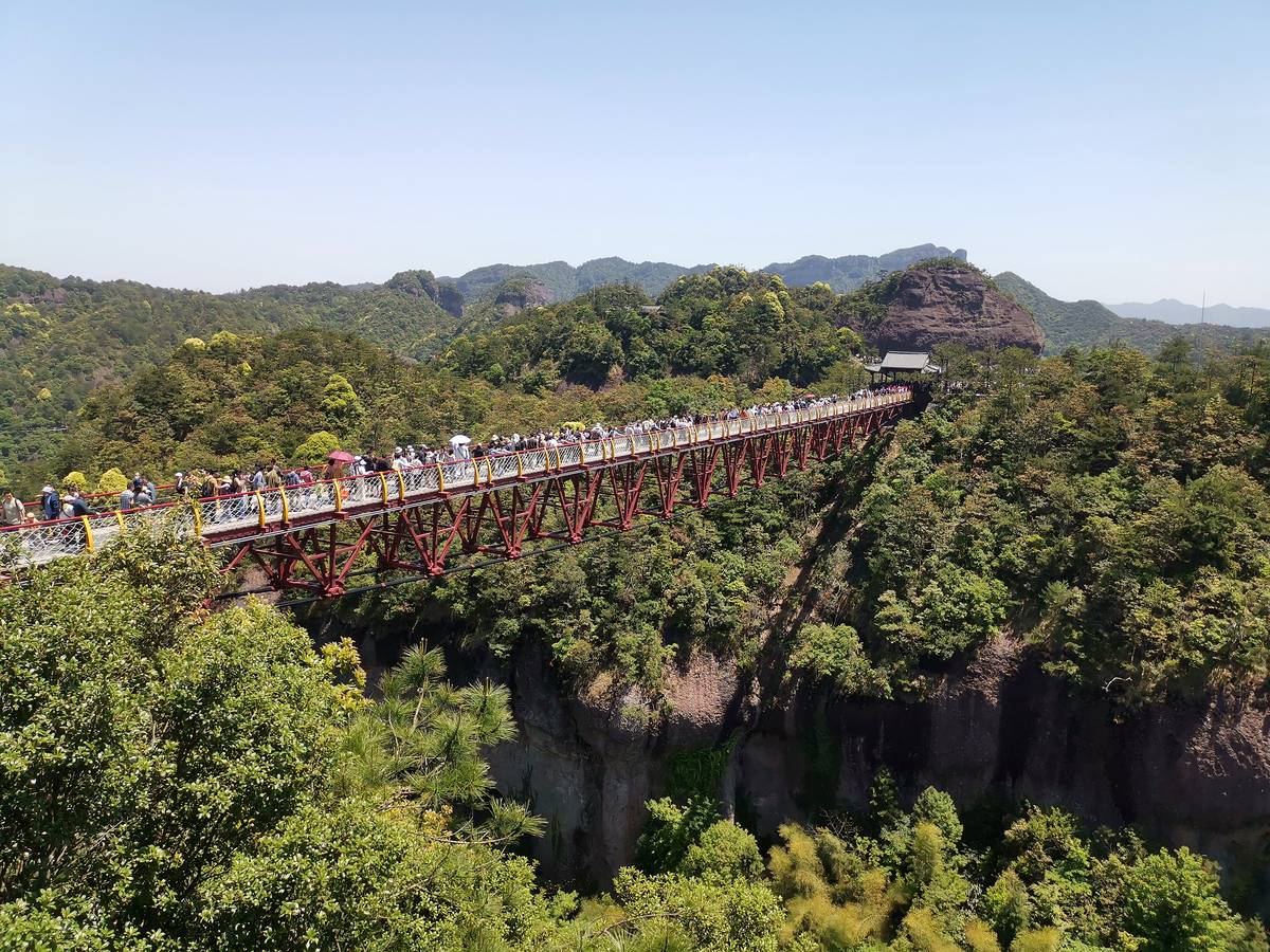 神仙居 · 铁索桥