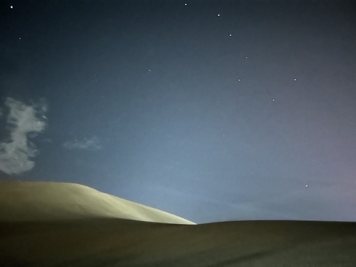 敦煌 · 沙漠星空北斗七星
