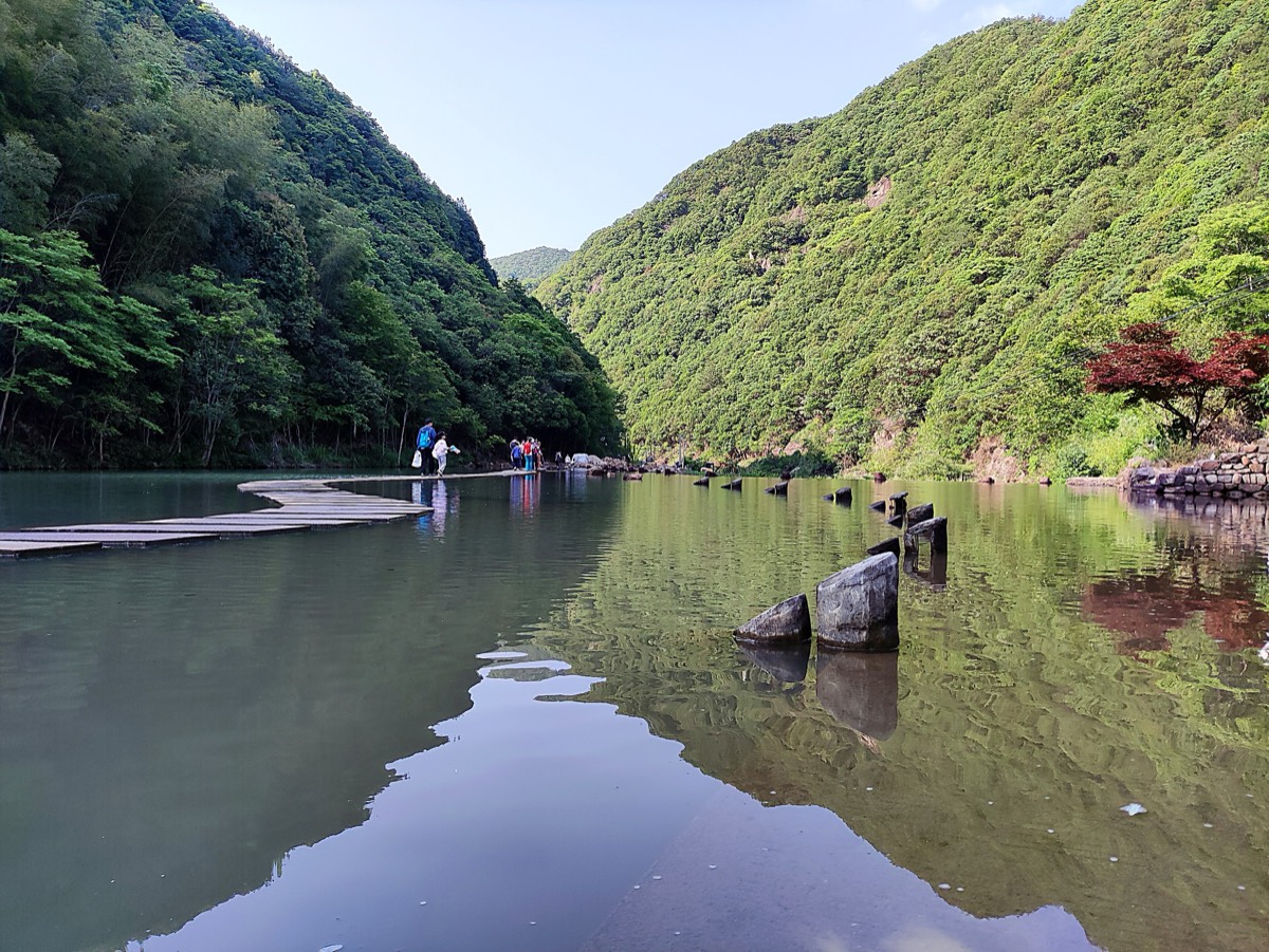 盐帮十八渡 · 幽谷水影汀步