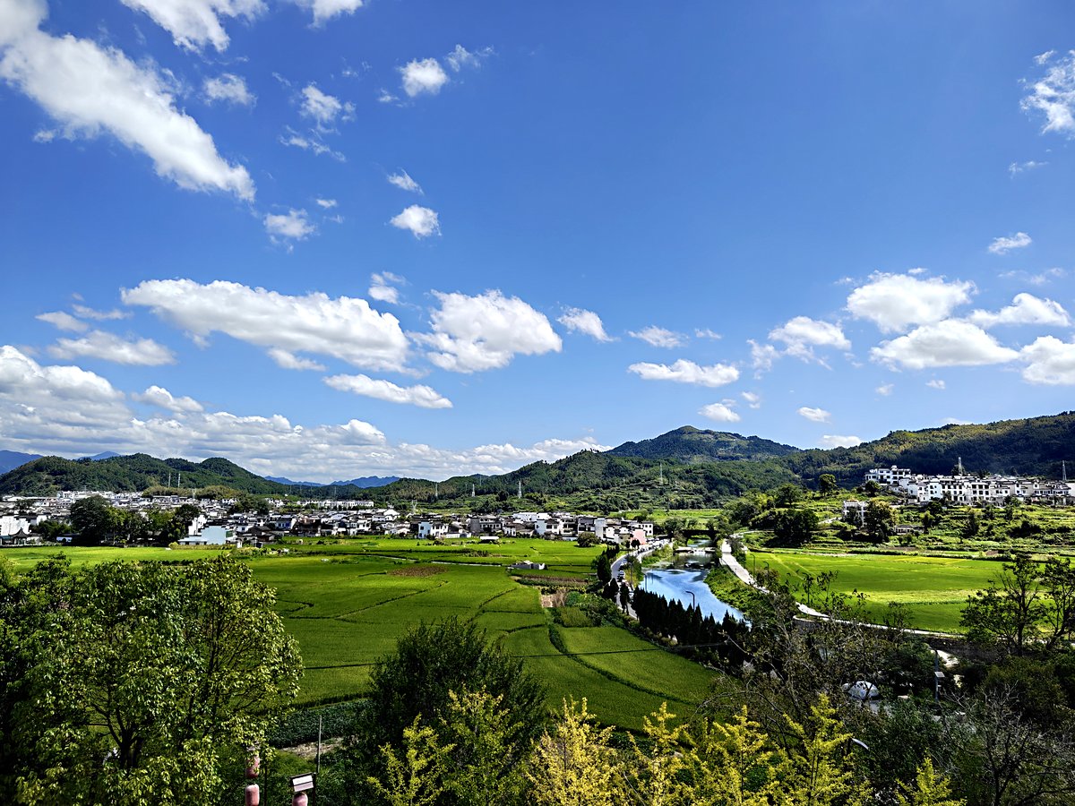 呈坎 · 高处俯瞰全村